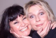 Dawn French and Jennifer Saunders